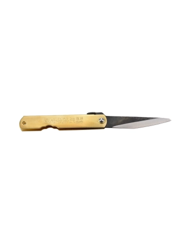 Higonokami HIGOKIRIL - Kiridashi - Manche laiton