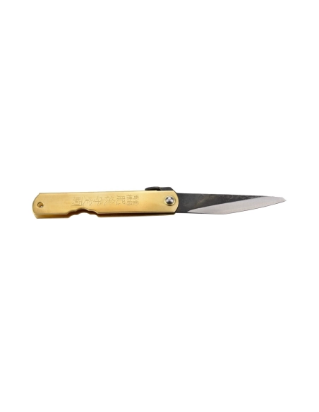 Higonokami HIGOKIRIL - Kiridashi - Manche laiton