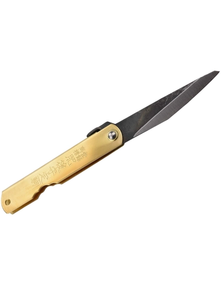 Higonokami HIGOKIRIL - Kiridashi - Manche laiton