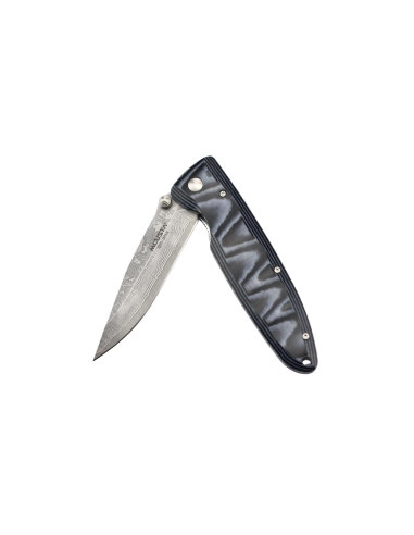 Mcusta MC-10D  - Lame Damas - Manche Micarta bleu