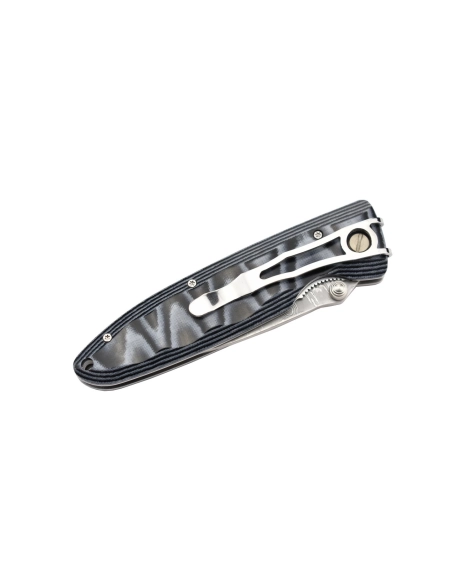 Mcusta MC-10D  - Lame Damas - Manche Micarta bleu
