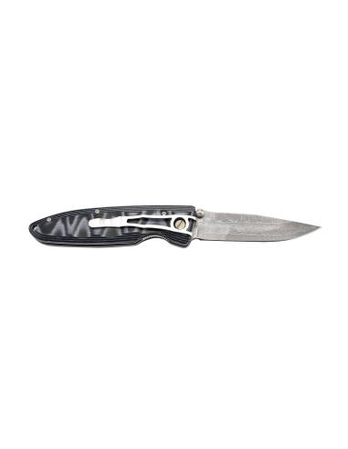Mcusta MC-10D  - Lame Damas - Manche Micarta bleu