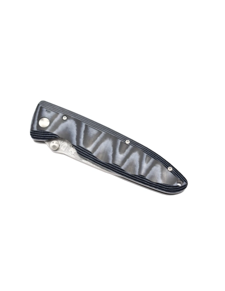 Mcusta MC-10D  - Lame Damas - Manche Micarta bleu