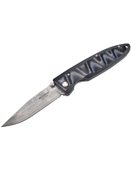 Mcusta MC-10D  - Lame Damas - Manche Micarta bleu