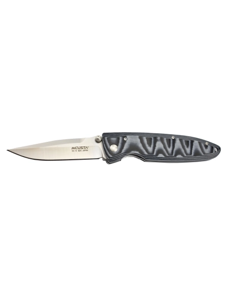 Mcusta MC-10V  - Lame VG10 - Manche Micarta bleu