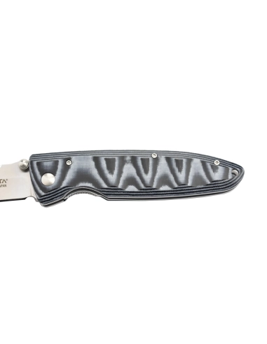Mcusta MC-10V  - Lame VG10 - Manche Micarta bleu