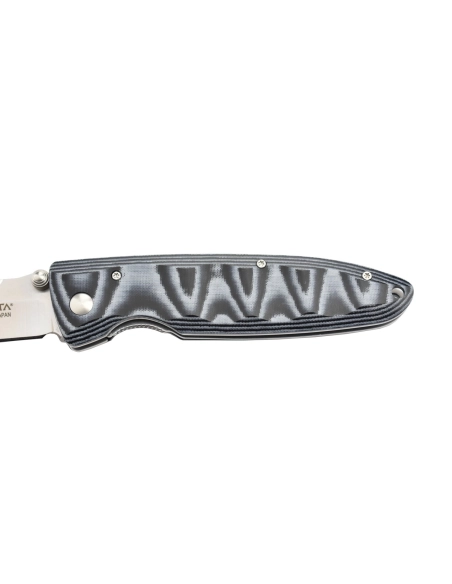 Mcusta MC-10V  - Lame VG10 - Manche Micarta bleu