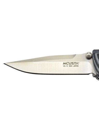 Mcusta MC-10V  - Lame VG10 - Manche Micarta bleu