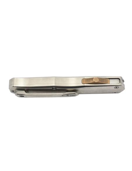 Golgoth G7 automatique OTF  lame acier M390 manche titane TC4 anodisé