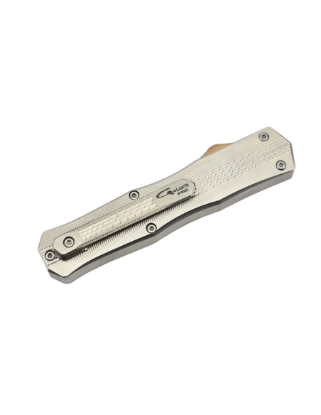 Golgoth G7 automatique OTF  lame acier M390 manche titane TC4 anodisé