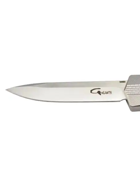 Golgoth G7 automatique OTF  lame acier M390 manche titane TC4 anodisé