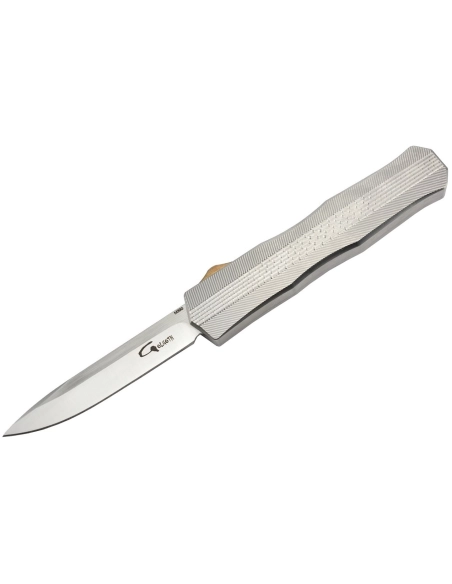 Golgoth G7 automatique OTF  lame acier M390 manche titane TC4 anodisé