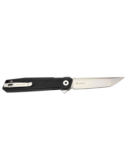 Ruike P127-B lame acier 14C28N manche G10