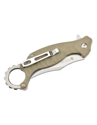 Ruike P881-W Karambit lame acier 14C28N manche G10
