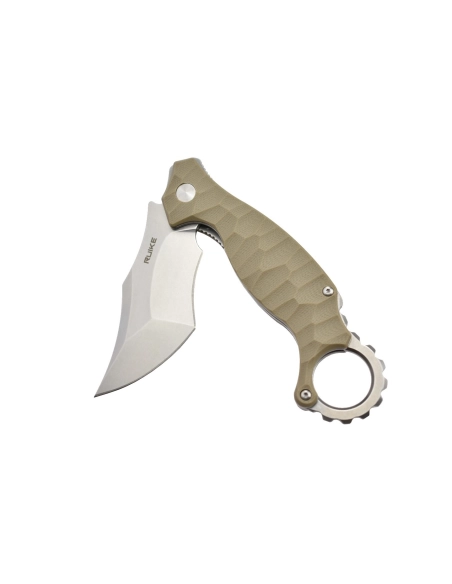 Ruike P881-W Karambit lame acier 14C28N manche G10