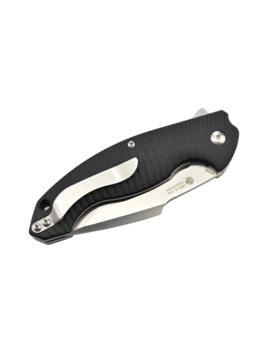 Ruike P851-B lame acier 14C28N manche G10