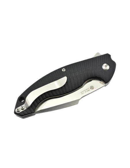 Ruike P851-B lame acier 14C28N manche G10
