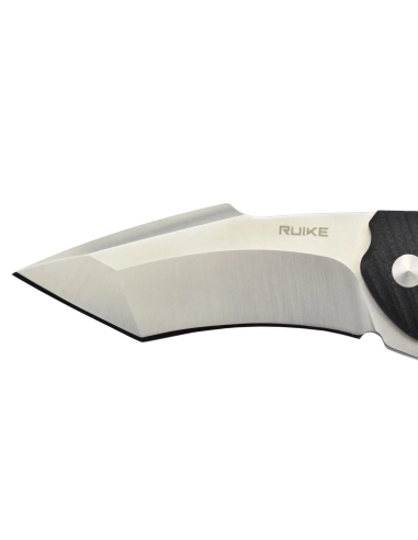 Ruike P851-B lame acier 14C28N manche G10