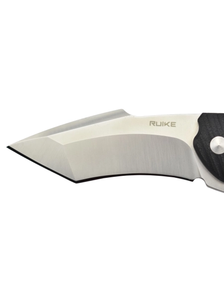Ruike P851-B lame acier 14C28N manche G10