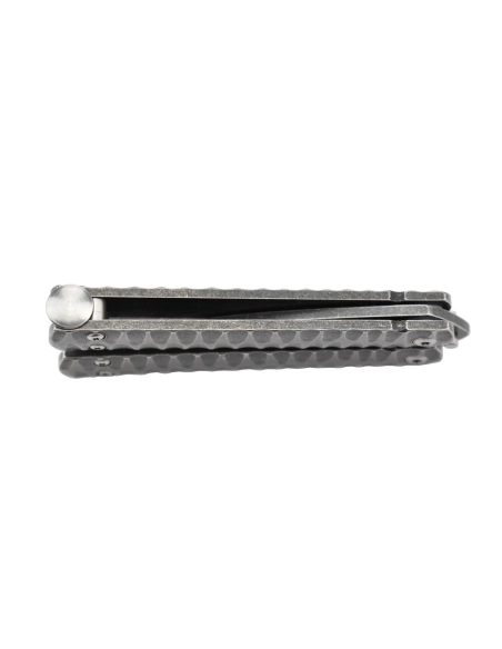 Maxknives P42 Couteau papillon en acier stonewash
