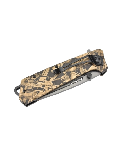 Maxknives MK142 Couteau pliant ouverture assistée acier 3Cr13 et aluminium