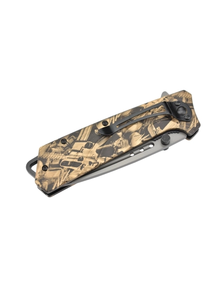Maxknives MK142 Couteau pliant ouverture assistée acier 3Cr13 et aluminium