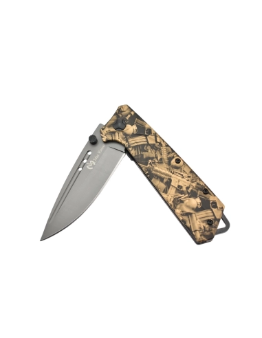 Maxknives MK142 Couteau pliant ouverture assistée acier 3Cr13 et aluminium