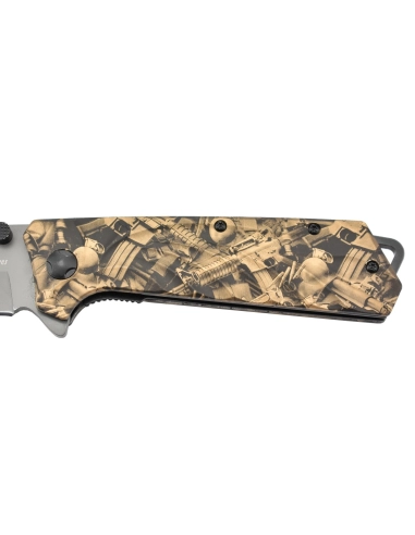 Maxknives MK142 Couteau pliant ouverture assistée acier 3Cr13 et aluminium