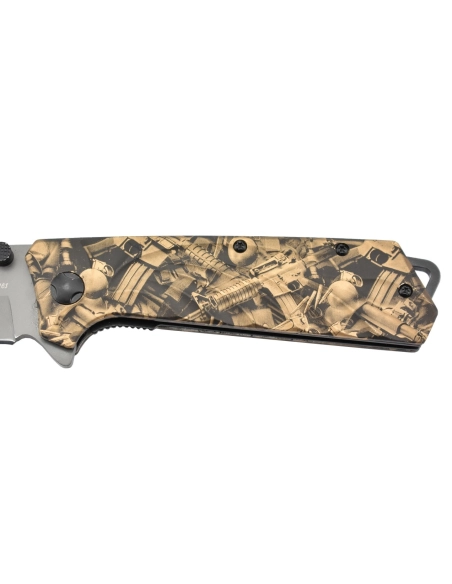 Maxknives MK142 Couteau pliant ouverture assistée acier 3Cr13 et aluminium