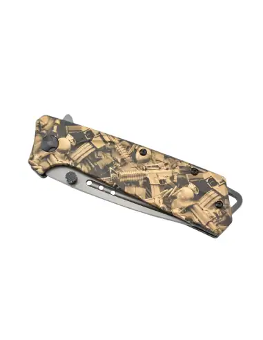 Maxknives MK142 Couteau pliant ouverture assistée acier 3Cr13 et aluminium