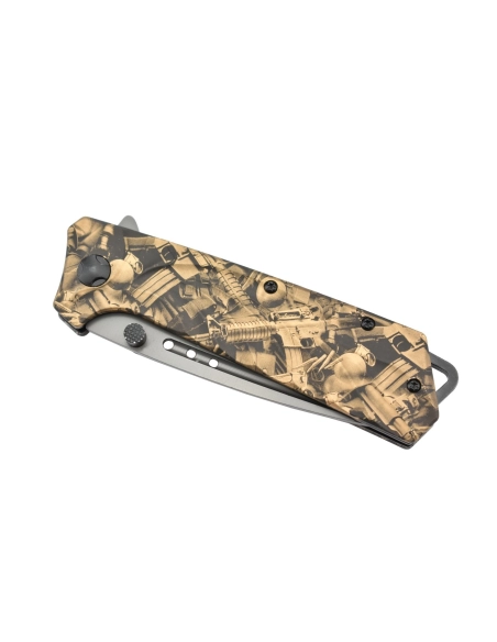 Maxknives MK142 Couteau pliant ouverture assistée acier 3Cr13 et aluminium