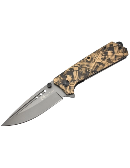 Maxknives MK142 Couteau pliant ouverture assistée acier 3Cr13 et aluminium