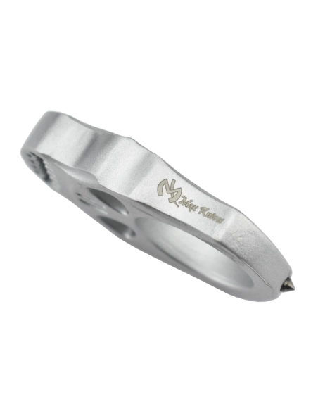 Maxknives PASKS Poing américain Skull en aluminium silver