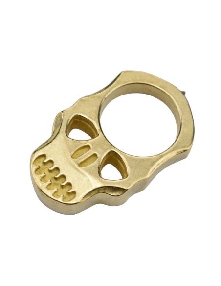 Maxknives PASKL Poing américain Skull en laiton