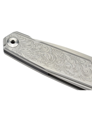 Ruike P875-SZ Couteau de poche en acier 14C28N et fibre de carbone