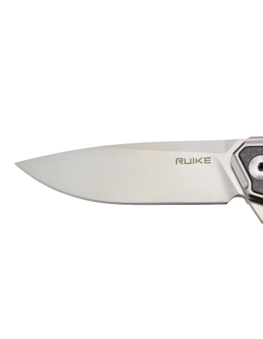 Ruike P875-SZ Couteau de poche en acier 14C28N et fibre de carbone