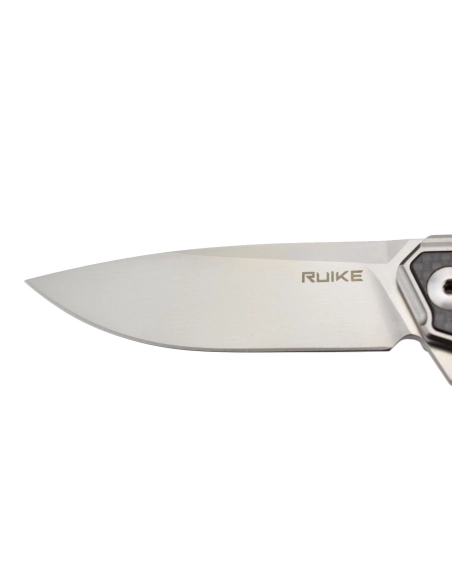 Ruike P875-SZ Couteau de poche en acier 14C28N et fibre de carbone