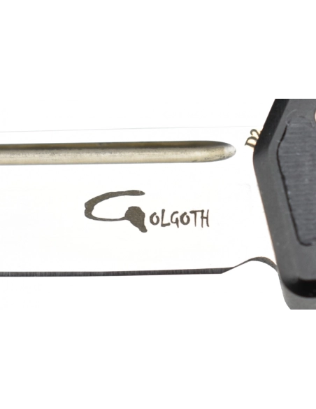 Golgoth G6 G10 automatique OTF  lame acier D2 manche insert en G10