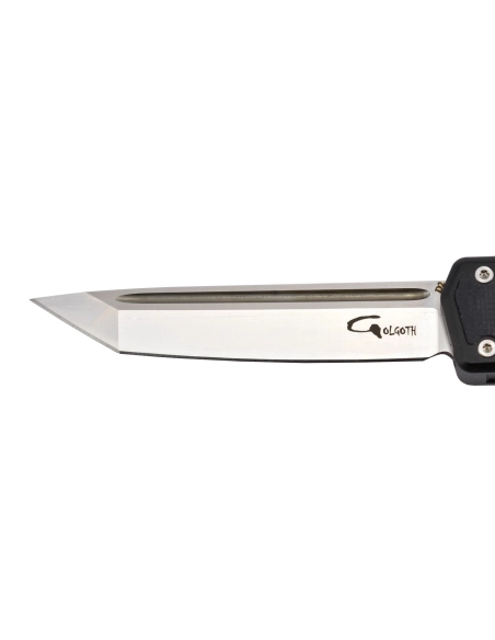 Golgoth G6 G10 automatique OTF  lame acier D2 manche insert en G10