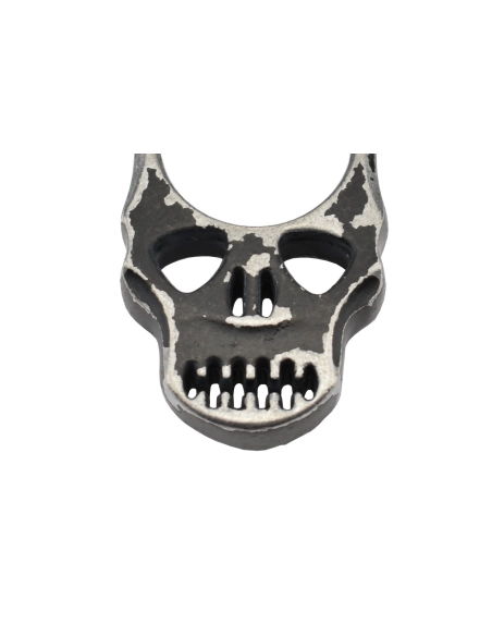 Maxknives PASKNA Poing américain Skull en aluminium noir antique