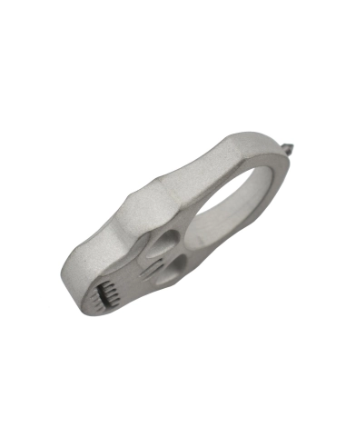 Maxknives PASKAS Poing américain Skull en aluminium finition sablé