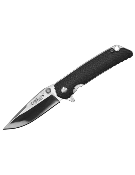 Camillus 19814 TRC couteau pliant lame VG10 et manche fibre de carbone