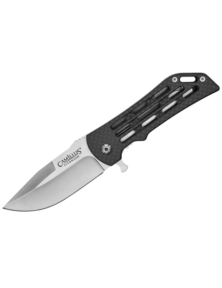 Camillus 19643 DOMINATOR II lame VG10 et manche fibre de carbone