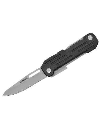 Camillus 19651 POCKER BLOCK lame acier 420 et manche G10 noir