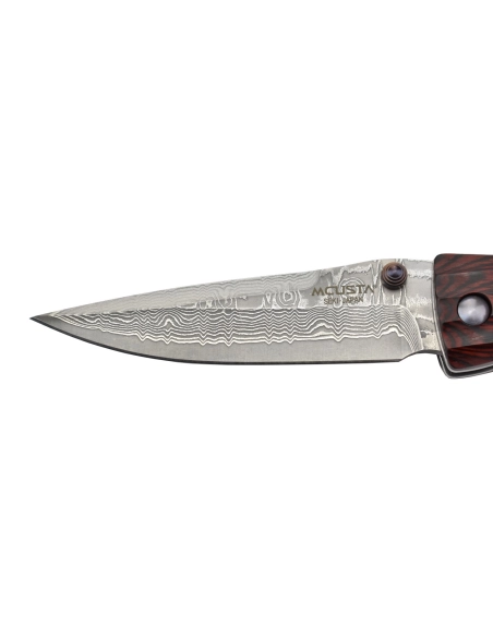 Mcusta Sengoku MC-183D Damas Pakka Wood rouge