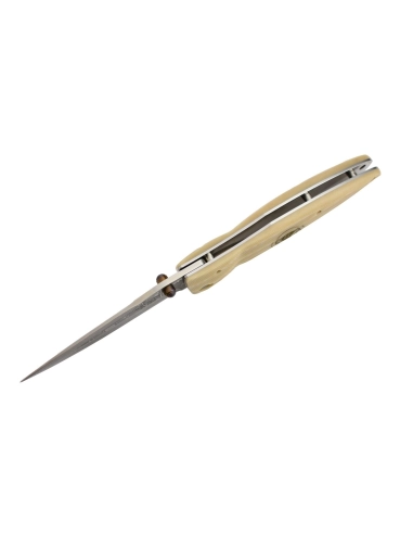 Mcusta Sengoku MC-185D Damas Micarta blanc