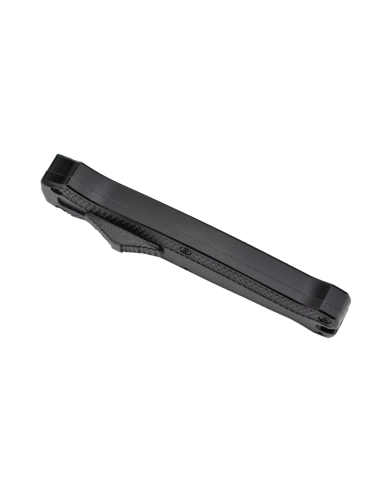 MKO31DE Petit couteau OTF automatique aluminium anodisé noir lame double tranchant