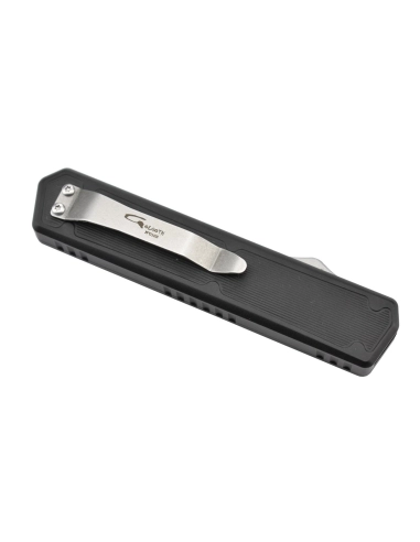 Golgoth G6FC fibre de carbone automatique OTF  lame acier D2, manche insert fibre de carbone