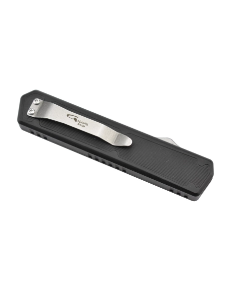 Golgoth G6FC fibre de carbone automatique OTF  lame acier D2, manche insert fibre de carbone