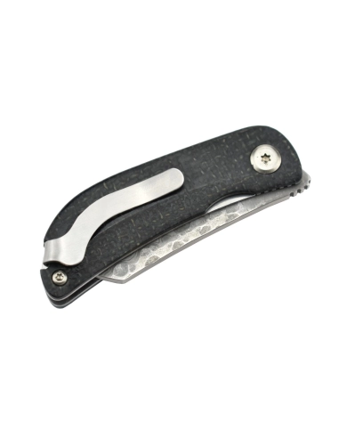 Mcusta MC-212D Damas Micarta bleu et noir